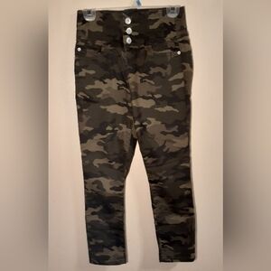 NOBO Camouflage Sculpting Skinny Crop Pants
